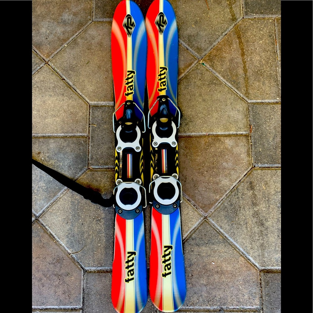 K2 Fatty 88cm Rocker Skiboards ski boot bindings